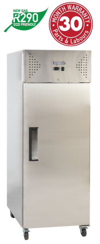 One Solid Door Upright Storage Refrigerators